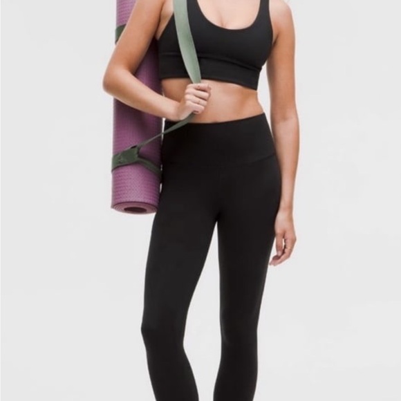 Lululemon Align Logo Legging Black 25” Size 0 - Picture 3 of 3